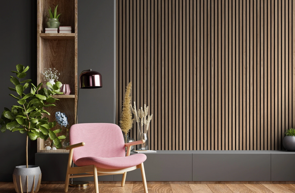 Acoustic Slat Wood Wall Panels —